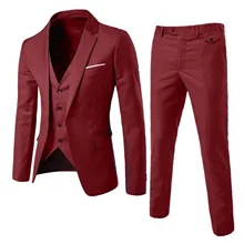 2021new 2021 moda masculina ternos finos negócios masculinos casual groomsman três peças terno blazers jaqueta calças conjuntos colete (2)