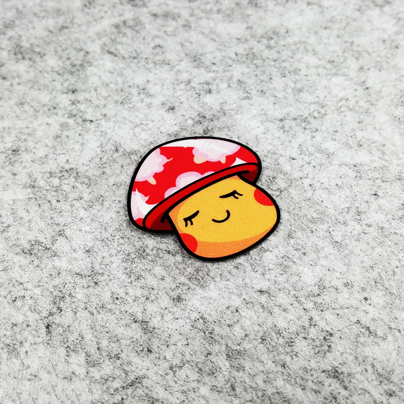 LuLuSticker #033 4 6x5 см красочные Мультяшные светоотражающие автомобильные наклейки и с