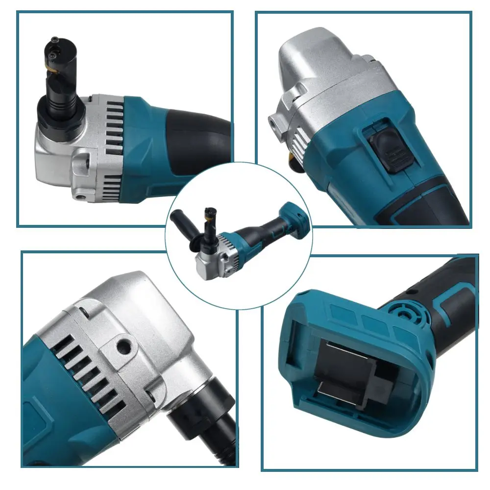 

650W Brushless Impact Scissors Machine Professional Iron Cutting Tool Handheld Electric Punching Scissors for Makita 18V Battery