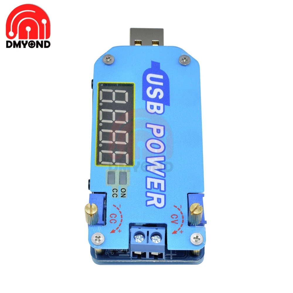Регулируемый DC-DC CC CV 15 Вт USB 5 В до 3 в 12 24 30 повышающий/понижающий блок питания