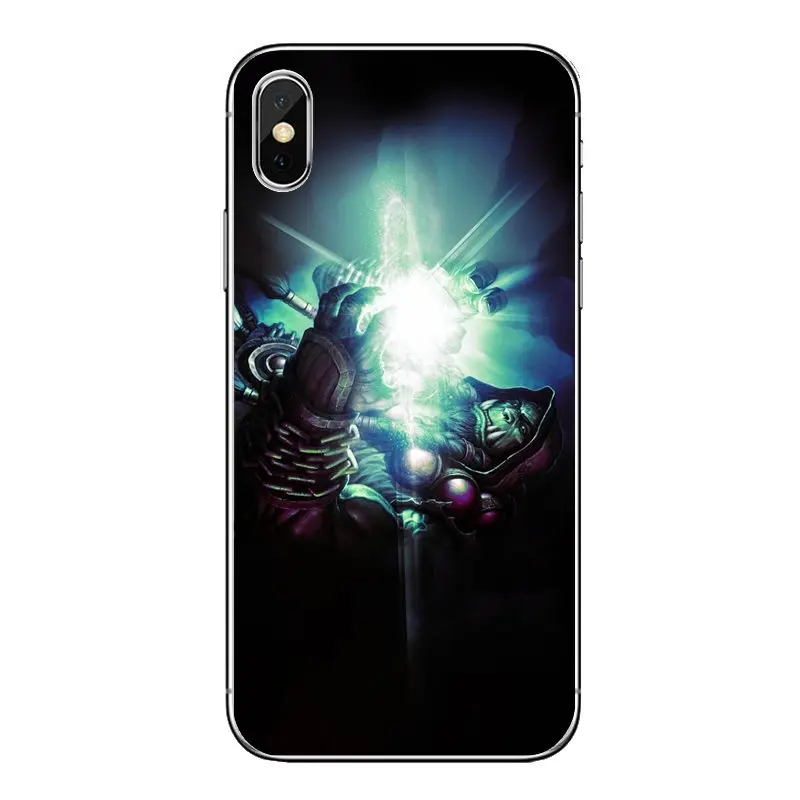 Прозрачный чехол для iPod Touch iPhone 4 4S 5 5S 5C SE 6 6S 7 8 X XR XS Plus MAX thrall wow World of Warcraft Art Poster из