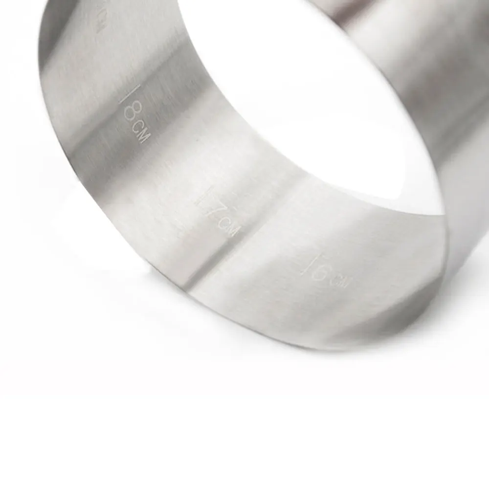 6 10 см регулируемое кольцо для Мусса из нержавеющей стали прессформы торта