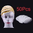 50 шт., одноразовые маски для стрижки волос