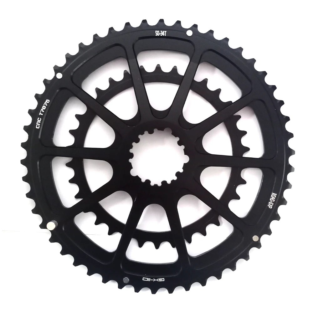 

Шатун для дорожного велосипеда 50/34T 52/36T 52/42T 53/39T, шатун для Sram GXP