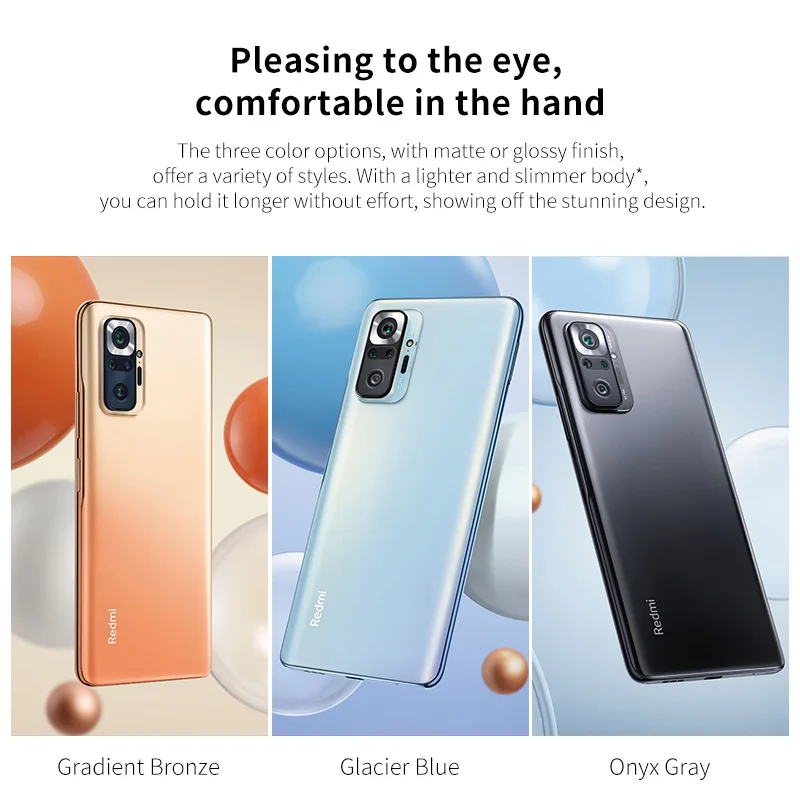 Смартфон Xiaomi Redmi Note 10 Pro глобальная версия 6 + 64/128 8 128 камера 732 МП Snapdragon 120G Гц AMOLED