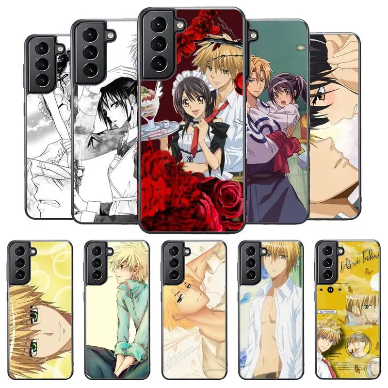 

Anime Maid sama kaichou wa Phone Case For Samsung S8 S9 S10 S20 plus 5G lite note 20 ultra PC nax fundas cover