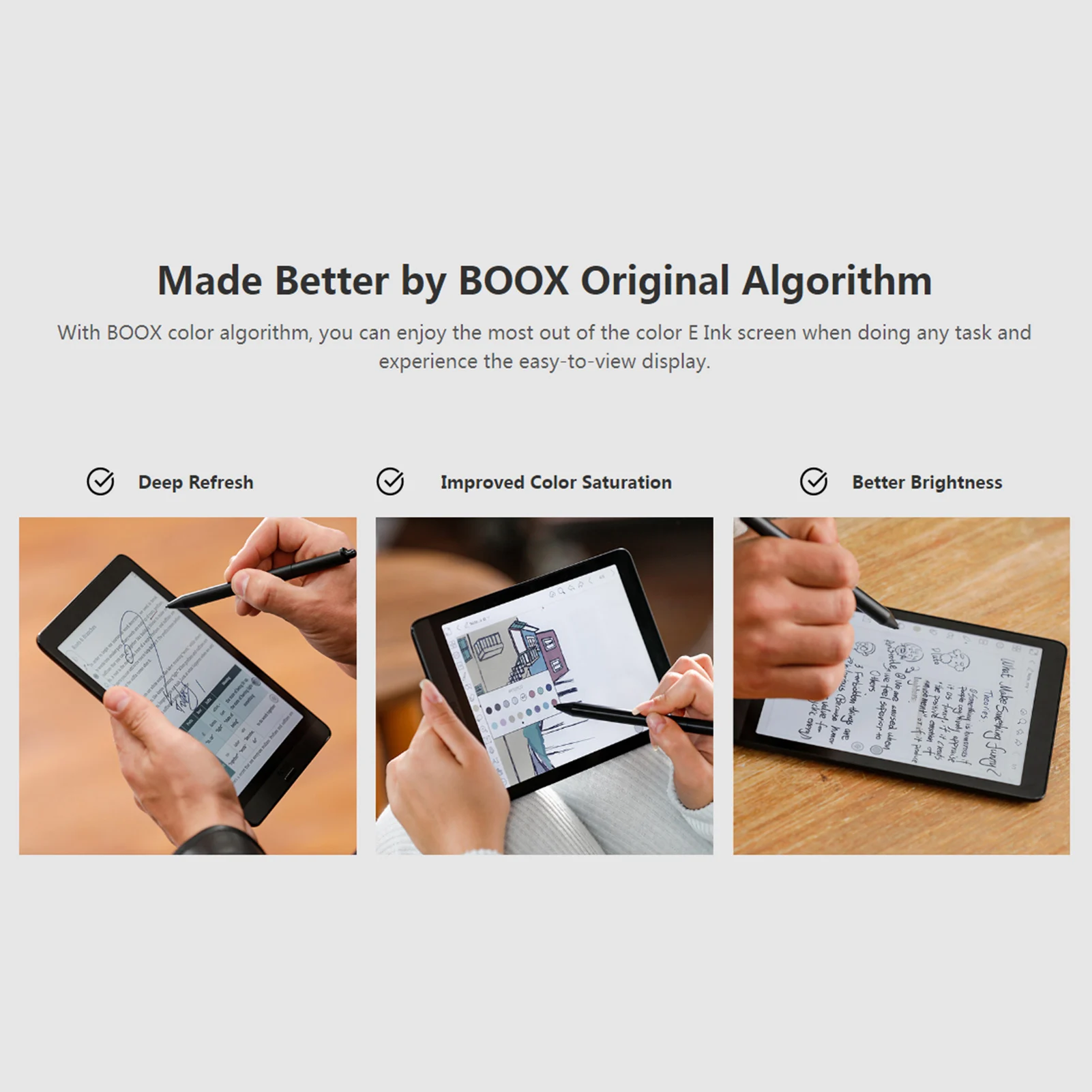 

BOOX Nova3 Color 7.8 '' E-Reader 300 DPI Ebook Reader 3G+32G Digital Paper Notepad with stylus E-ink Ereader with Front Light