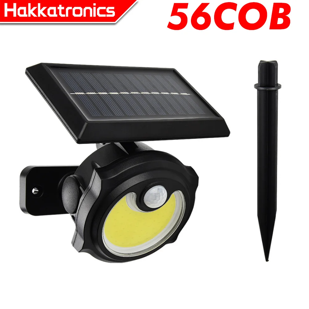 

120 LED Solar Light Outdoor Decor Solar Lamp PIR Motion Sensor Spotlight Waterproof Solar Flood Lights For Garden Wall