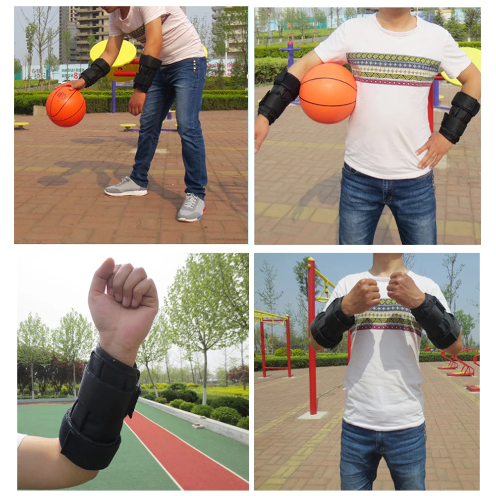 1pair sandbag oxford fabric strength training fitness gym strap wrist weights bag exercise for adults ankle protection running free global shipping