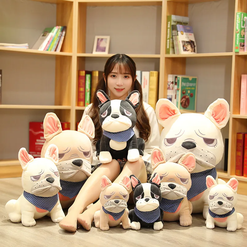 55 см классический бульдог французское симуляция большой Размеры для собак кошек