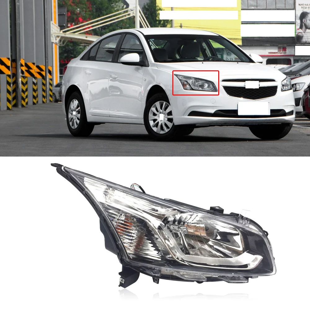 CAPQX для Chevrolet Cruze 2015 2016 бампер передний головной светильник фары дальнего света
