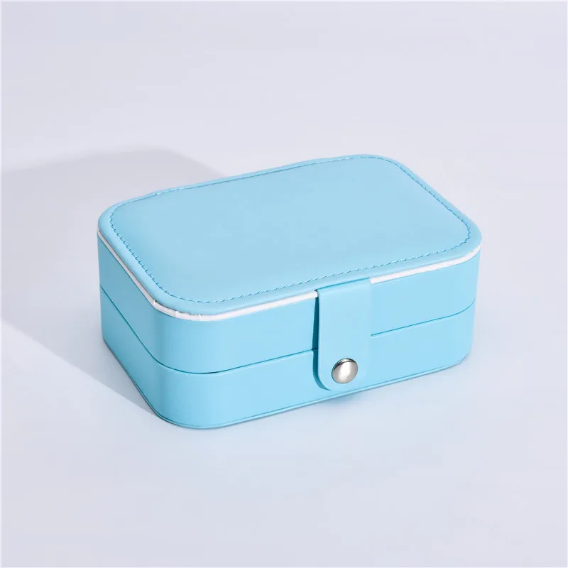 Jewelry Box Wholesale Earrings Earrings Ring Storage Box Necklace Bracelet Jewelry Portable Storage Box