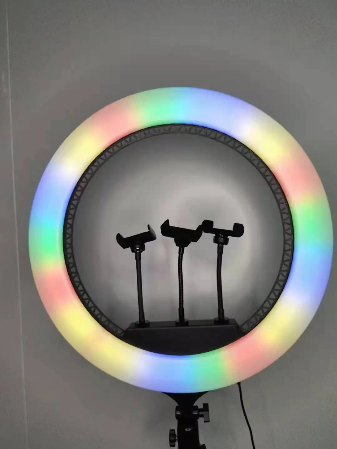 

18-inch full-color RGB 46cm Queen Air annular-light lamp lighting remote Photography light stand photography