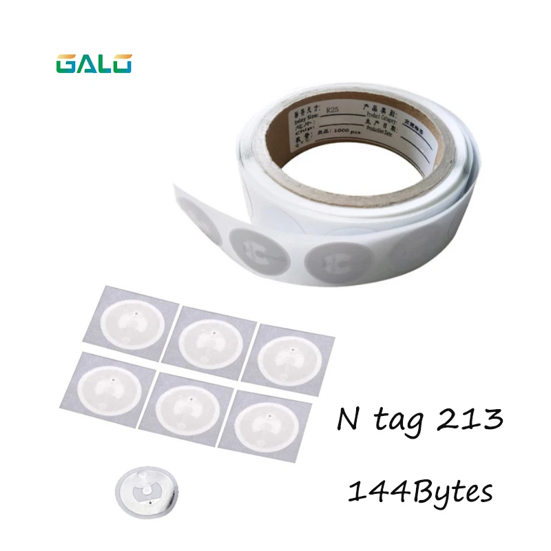 

Ntag213 10 pcs NFC TAG Etiqueta 13.56 MHz Etiquetas RFID NTAG 213 Universal Chave Token Tags Patrulha NXP MIFARE Ultralight