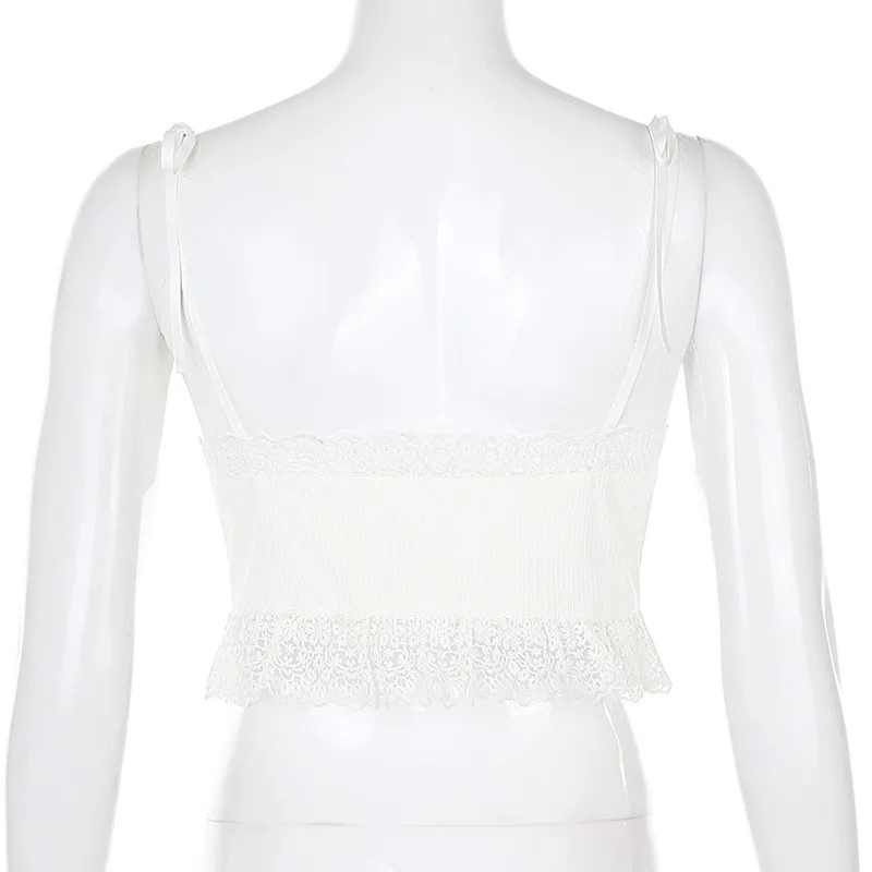 Майка HIRIGIN бюстье корсеты сексуальные с глубоким V-образным вырезом кружевные в