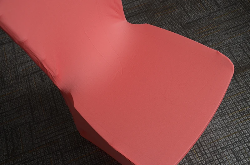 

1/2/4 pcs Home decor Solid Color whole inclusive Elastic Stretch Chair Cover Dining Room Kitchen Wedding Banquet With foot cover