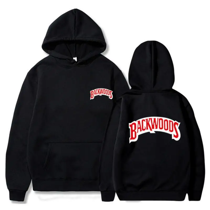 

The screw thread cuff Hoodies Streetwear Backwoods Hoodie Sweatshirt Men Fashion autumn winter Hip Hop hoodie pullover Hoody