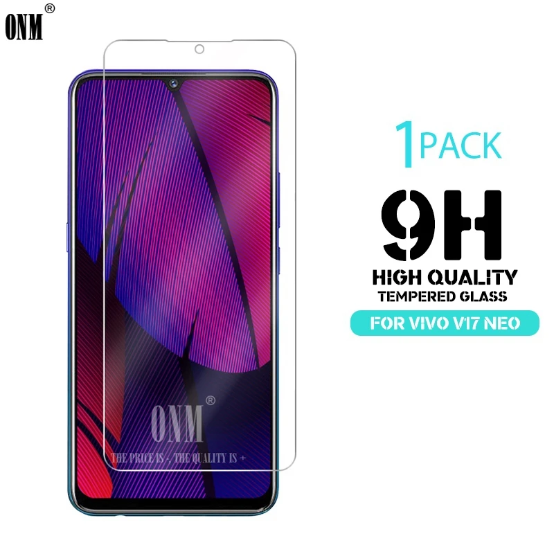 Закаленное стекло для vivo V17 Neo протектор экрана 2.5D 9H Премиум защитная