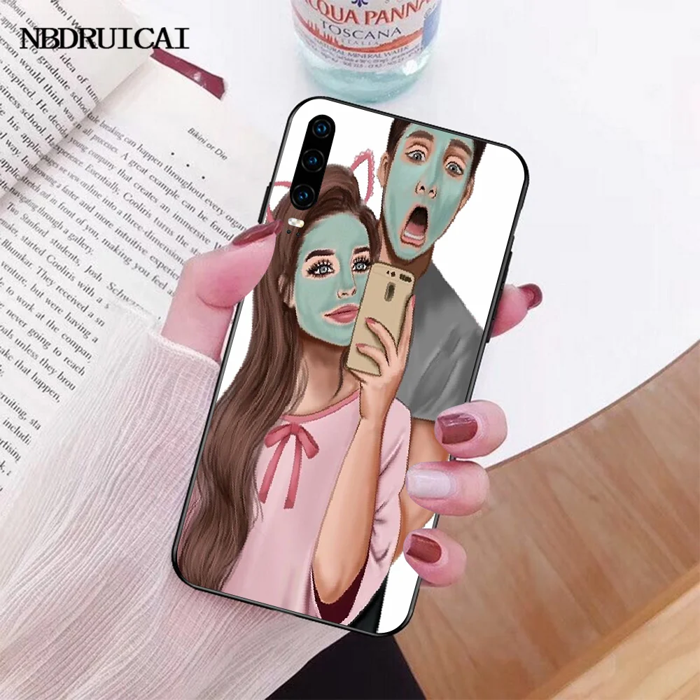 PENGHUWAN парный любовь сердце мультфильм девушка клиент высокое качество