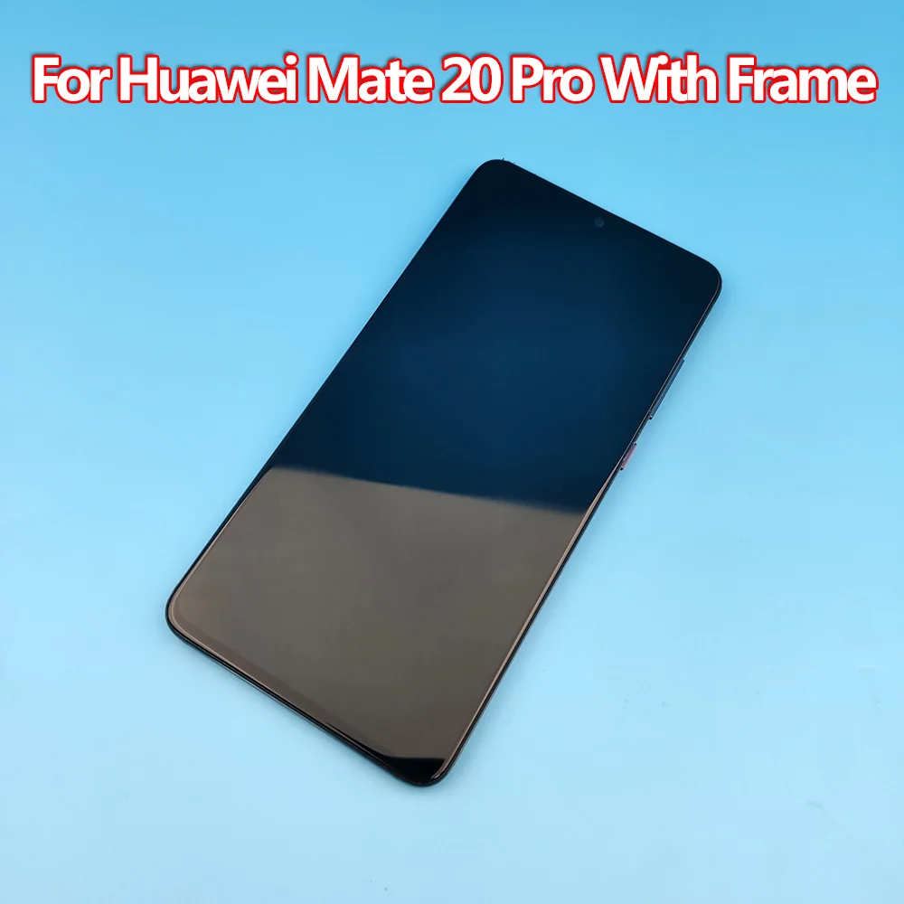 Для Huawei mate 20 pro ЖК дисплей + сенсорный экран дигитайзер сборка Замена для HUAWEI X HMA AL00