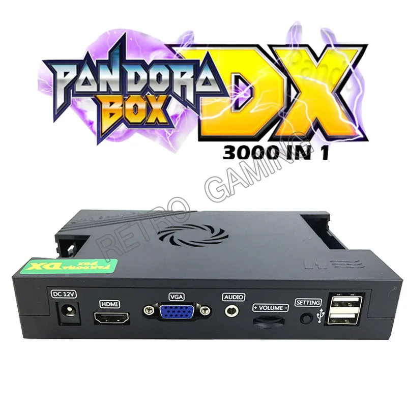 Новейшая семейная Домашняя версия 3000 в 1 Pandora Box DX 34 шт 3D игры 3P 4P высокая оценка