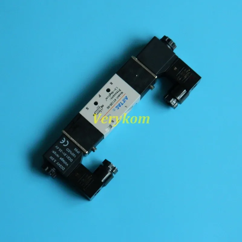 Бесплатная доставка двухпозиционный воздушный электромагнитный клапан 1/8 дюйма