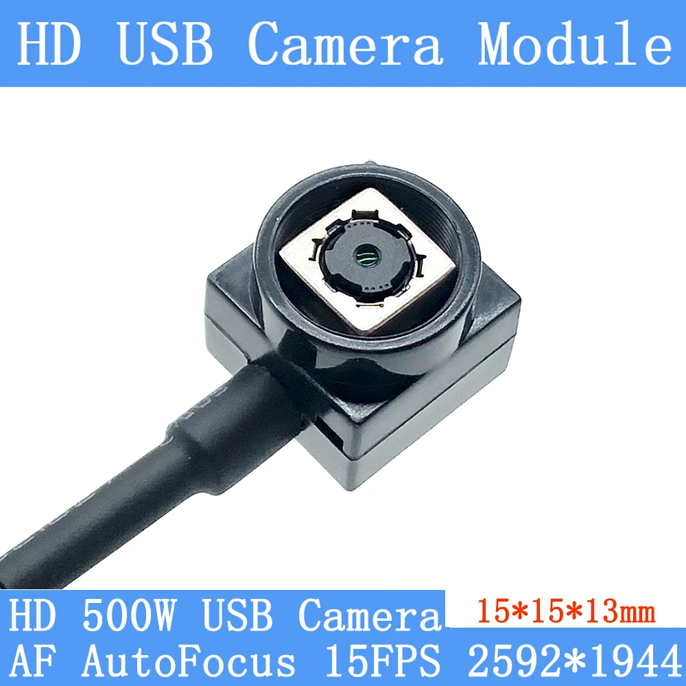

Веб-камера с автофокусом, 500 Вт, Full HD 1080P, UVC, OTG, 2592*1944, 15 кадров/с, USB, 5 Мп