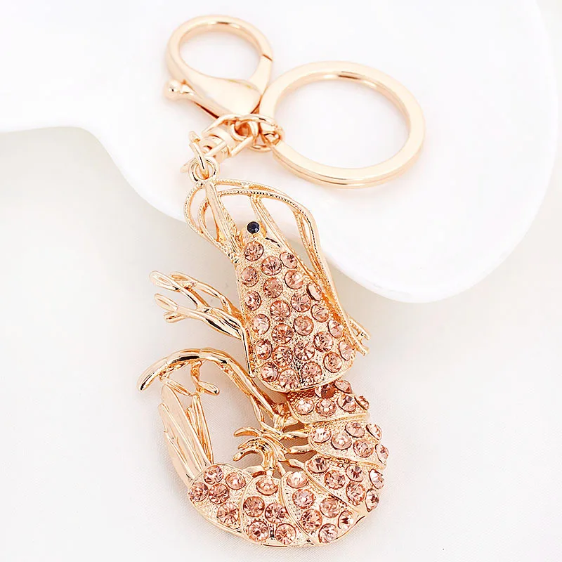 Брелок Lucky Charm с эмалью брелок животными стразы Хрустальный карабином застежкой