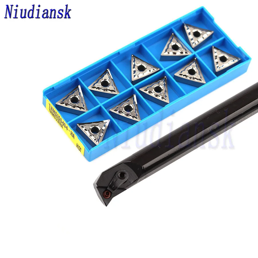 

1pc Inner Hole Turning Tool Holder S20R-MTLNR16 S25S-MTLNR16 MTLNL +10pcs TNMG1604 CNC Lathe Tools Internal Carbide Inserts Suit