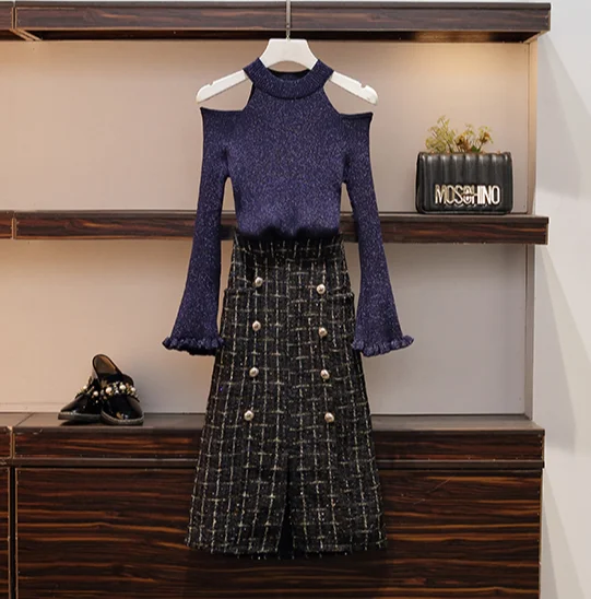 Большие размеры M-4XL трикотажные шлейки с открытыми плечами расклешенными