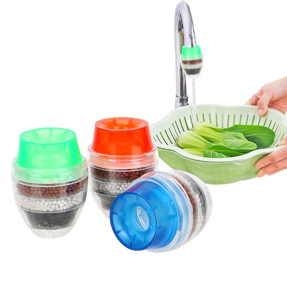 

Faucet Tap Filter Kitchen Accessories Home Improvement Gadgets Water Purifier Activated Carbon 5-layer Filter