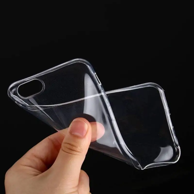 Ультратонкий прозрачный силиконовый чехол из ТПУ с полным корпусом тонкий