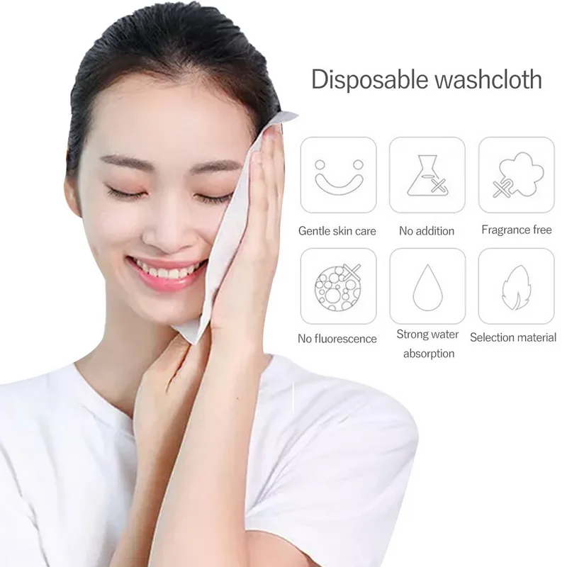 500 шт. портативное мини-полотенце из вискозы одноразовое сжатое полотенце для