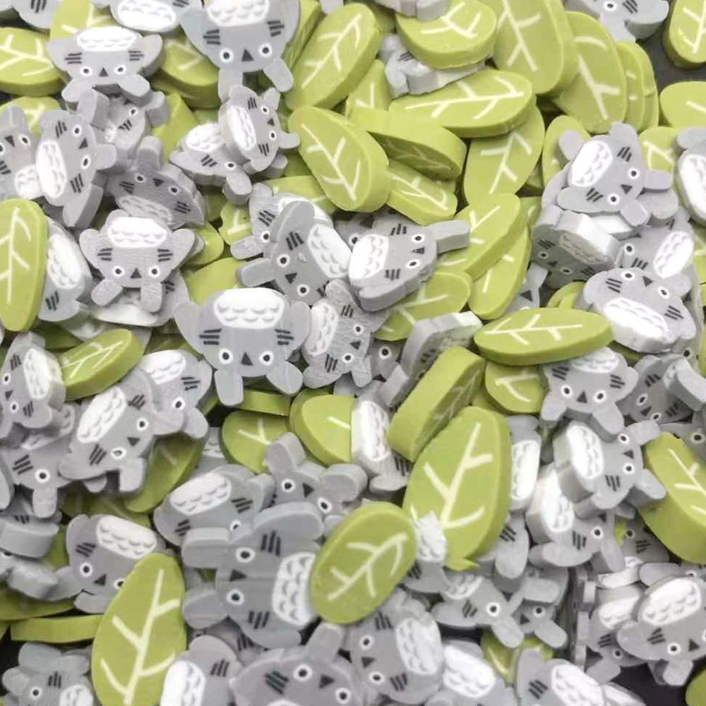 Листья Тоторо 30 г полимерная глина для наполнения слаймом ремесла сделай сам