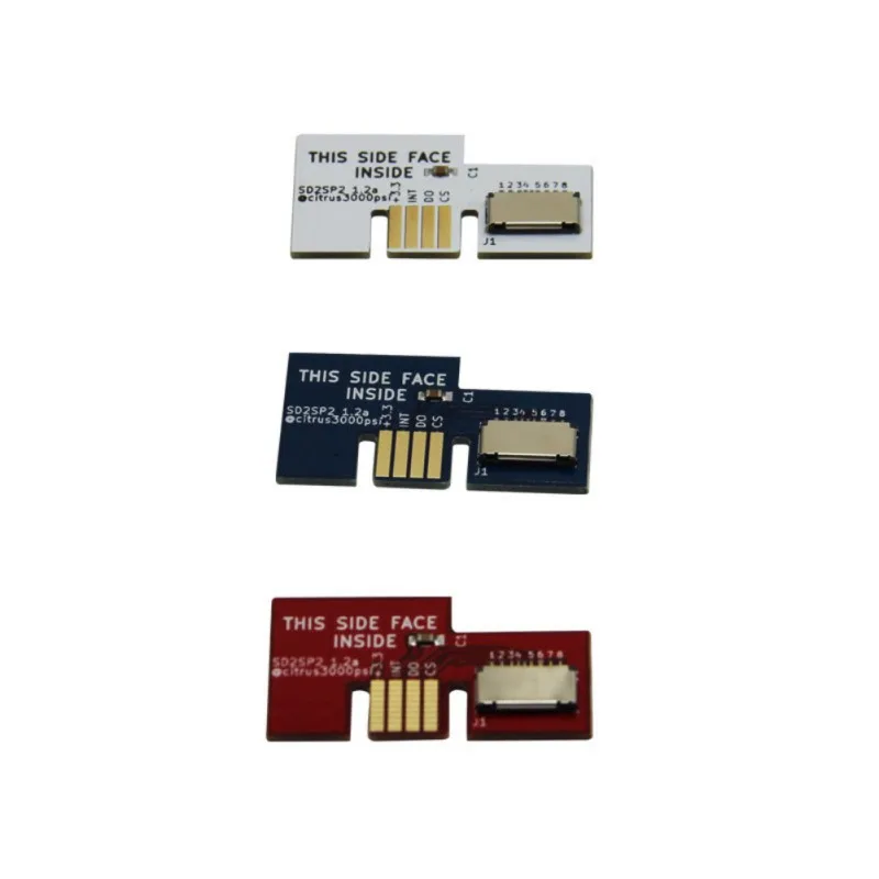 Новый запасной адаптер для чтения TF-карт SD2SP2 + Швейцарский мини-DVD-диск Nintendo Gamecube
