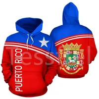tessffel country flag puerto rico tattoo emblem 3dprint menwomen harajuku pullover casual funny hoodies unisex dropshipping a22