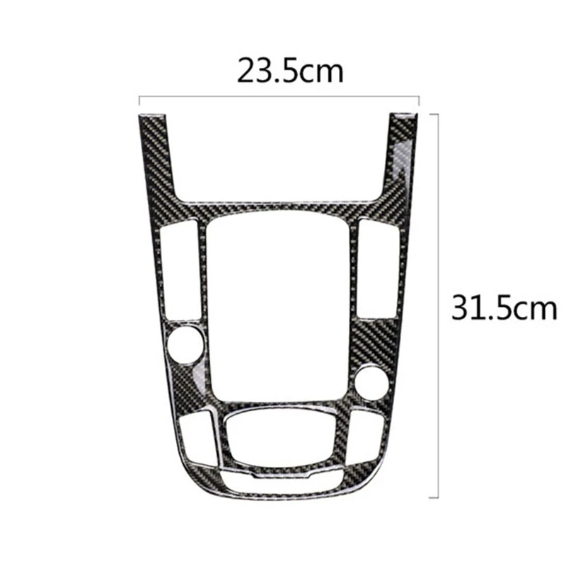 Kaneed автомобиль углеродного волокна положение шестерни панель Декоративные
