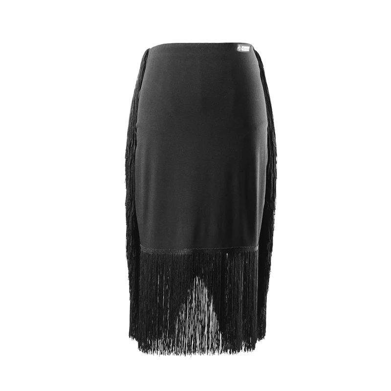 

Professional Latin Dance Skirt Female Adult Tassel Skirts Latin Dance Competition Dresses Performance Practice Clothes DQS3145