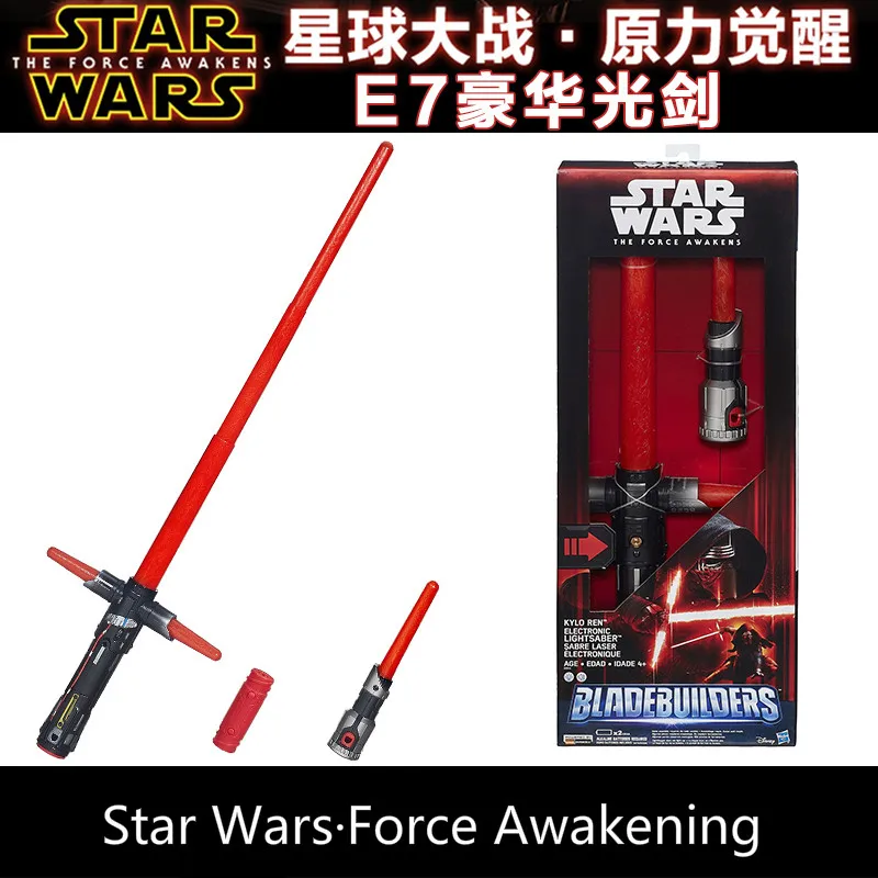 Звездные войны E7Awakening of force Телескопический световой меч лазерный Acoustooptic Kai Luo Lan