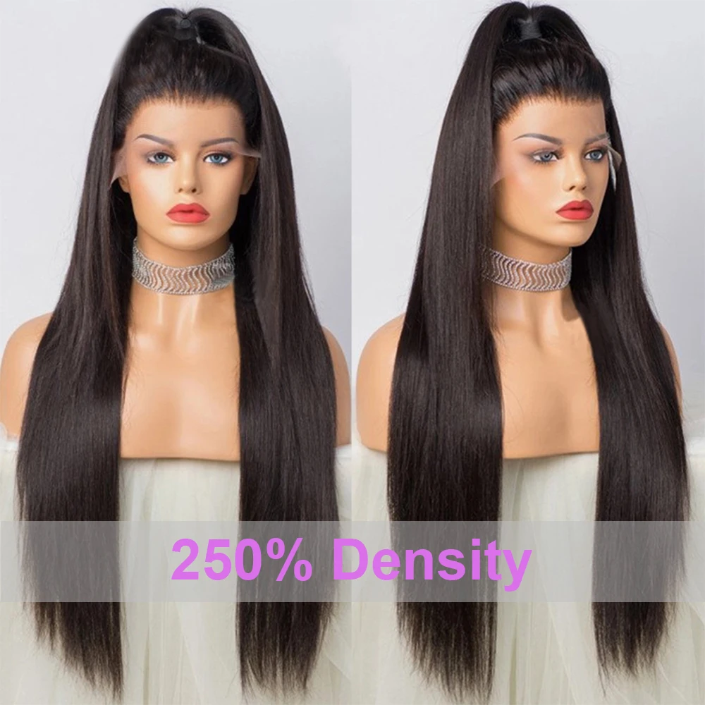 Накладные волосы на голову 13х6 накладные шнурке спереди невидимые узлы