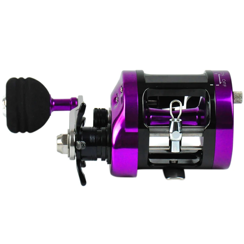 

Topline Full Metal Slow/Light Jigging Reel Thunder CNC Frame 12KG Max Drag PE3-200M 320G Saltwater Overhead Reel