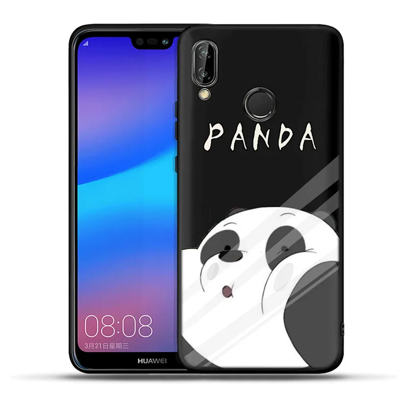 H1453 Силиконовый чехол с милой пандой для телефона huawei Mate10 20 Lite Pro P8 P9 P10 P20 Lite P20 P30 Pro P Smart Smart Coque Shell - Цвет: H1453
