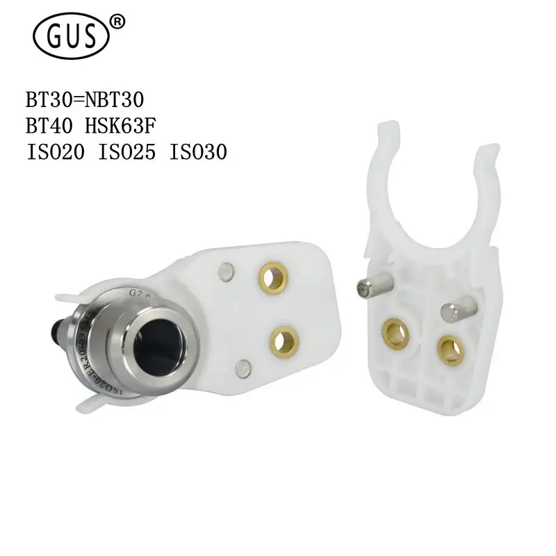 

1PCS BT30 NBT30 BT40 HSK63F ISO20 ISO25 ISO30 claw clamping iron tool holder claw tools automatically for CNC tool holder
