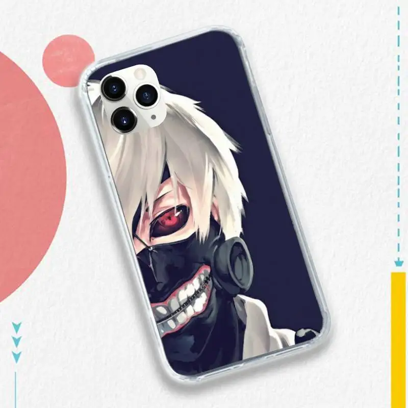 

Tokyo Ghoul Anime Kaneki Ken Phone Case for iPhone 11 12 pro XS MAX 8 7 6 6S Plus X 5S SE 2020 XR
