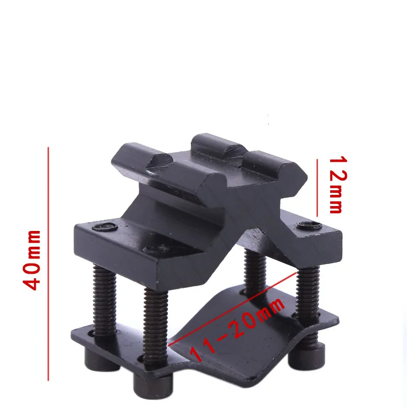 Тактический Регулируемый 20 мм-11 мм Пикатинни/Вивера рельсовый адаптер для