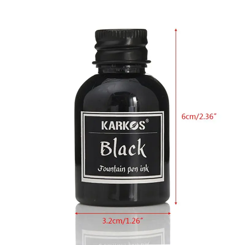 

J2FC 1 Bottle Pure Colorful 30ml Fountain Pen Ink Refilling Inks Stationery School