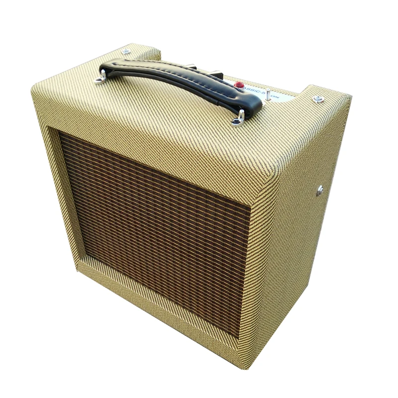 

5-ваттный ручной проводной усилитель для гитары, усилитель для электрогитары 12AX7, трубка предварительного усилителя, аксессуары для музыкал...