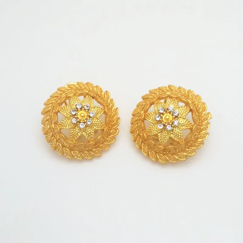 Свадебная мода Дубай золотые ювелирные наборы нигерийские Женщины Свадебные