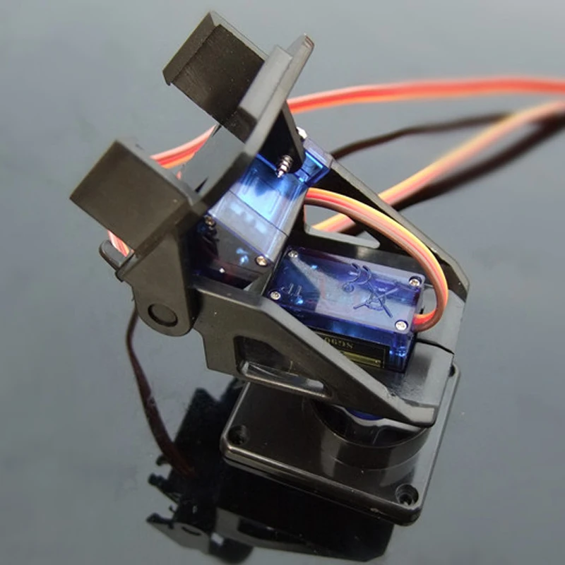 2 Оси Серводвигатель кронштейн FPV PTZ панорамирование/наклон камера платформа анти