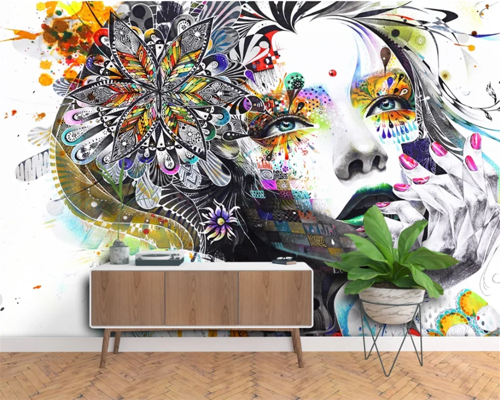 Пользовательские современные классические нарисованные вручную эскиз личности